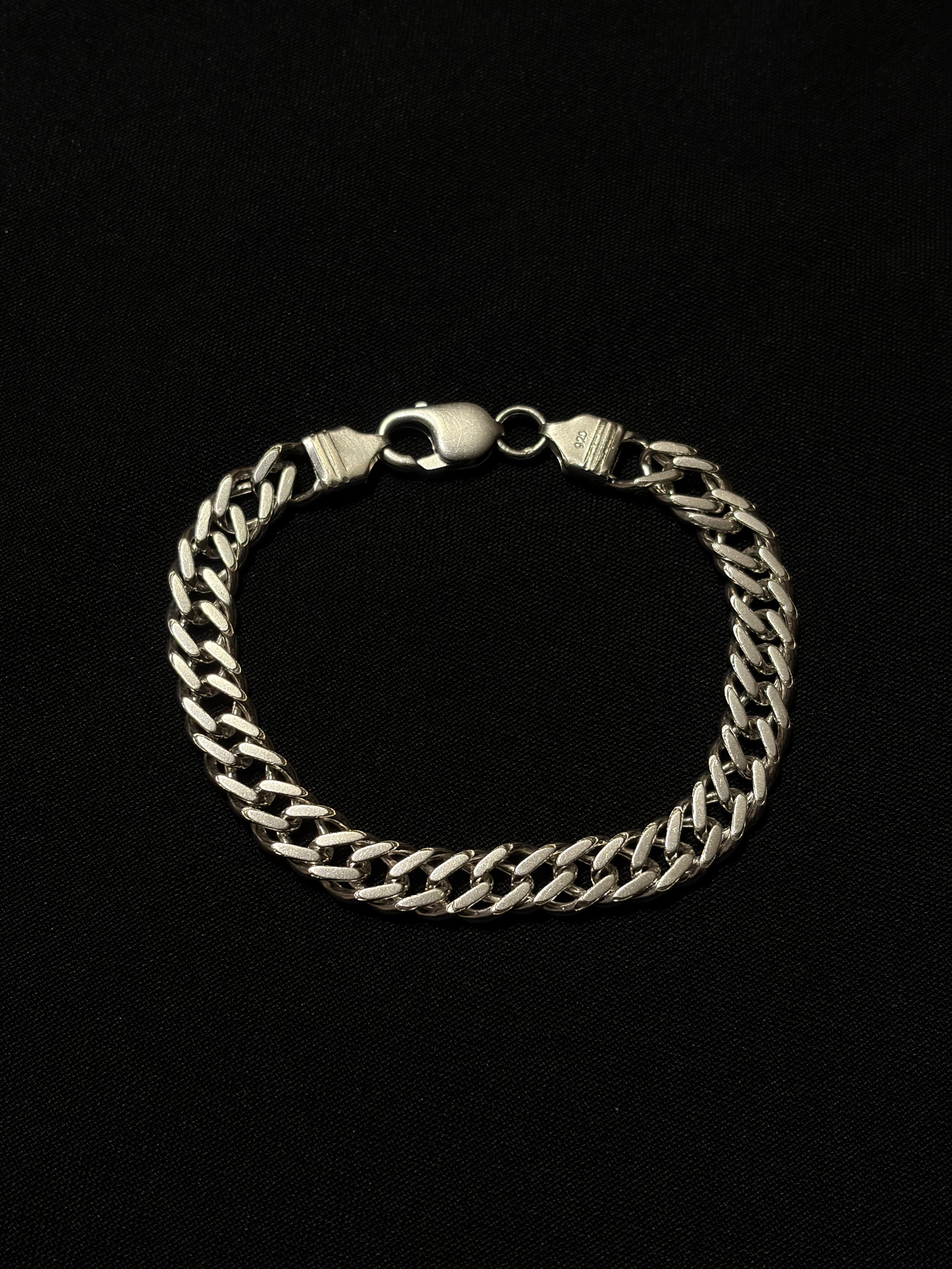 Pulsera cuban link plata italiana ley 925